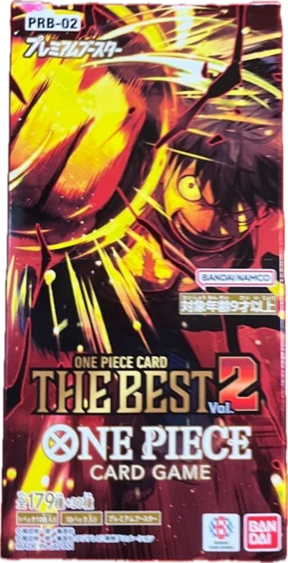 ONE PIECE Premium Booster THE BEST Vol.2 Box (PRB02, Japanese) — Factory sealed