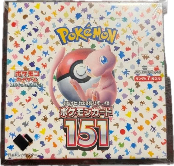 2023 Pokémon Card 151 Booster Box (SV2a, Japanese) — Factory sealed